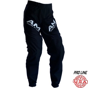 Youth AM Race Pants Black/ White