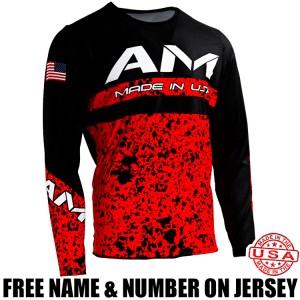 AM 2.0 Pro Jersey Roosted Red/ Black